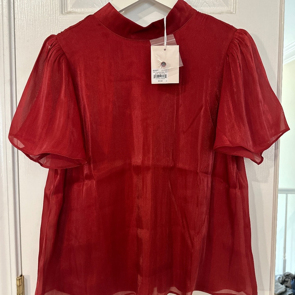Lauren Conrad Shimmer Blouse